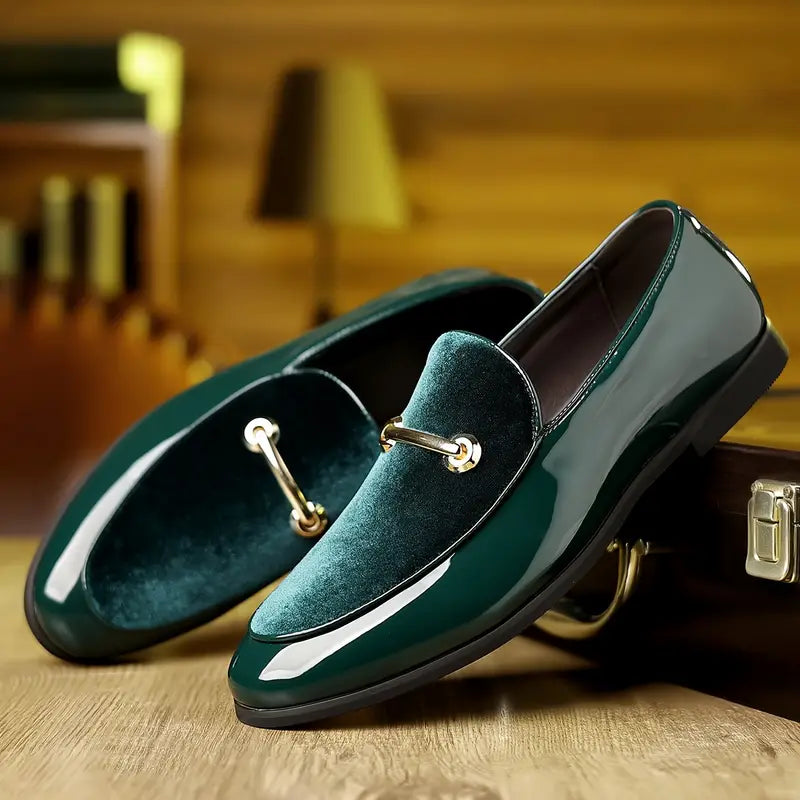 Luca Verde Loafers – Stylish, Bold & Sophisticated