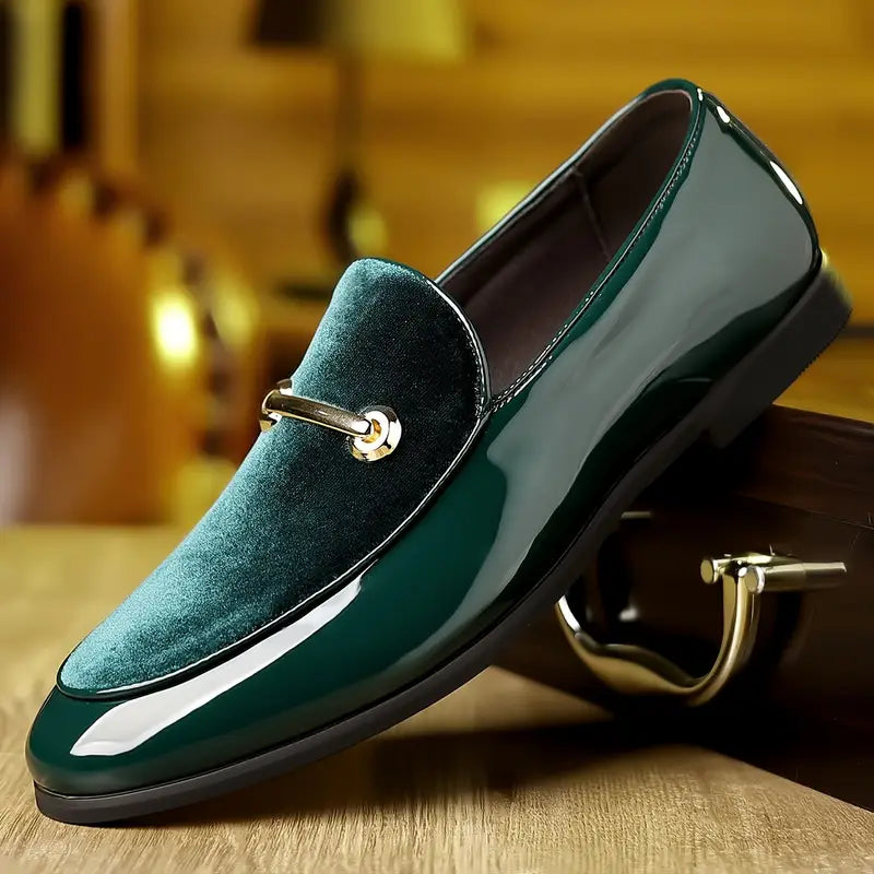 Luca Verde Loafers – Stylish, Bold & Sophisticated