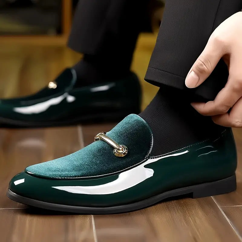 Luca Verde Loafers – Stylish, Bold & Sophisticated