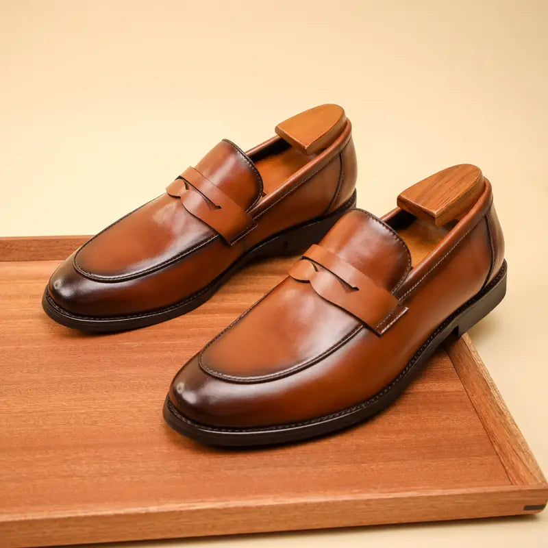 James Classic Penny Loafers