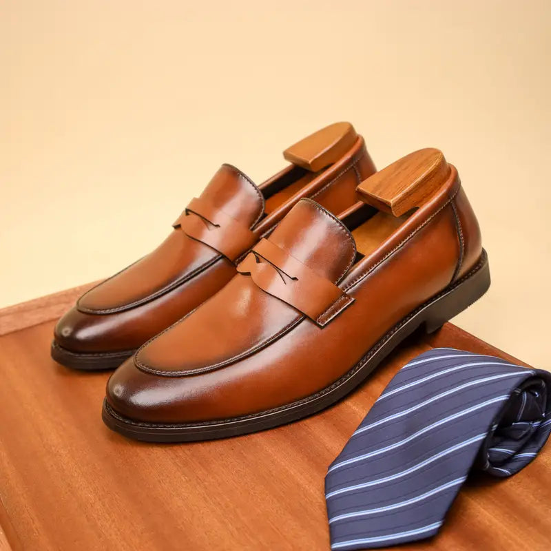 James Classic Penny Loafers