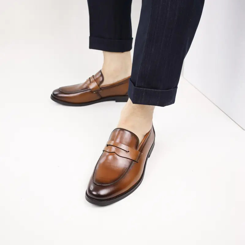 James Classic Penny Loafers