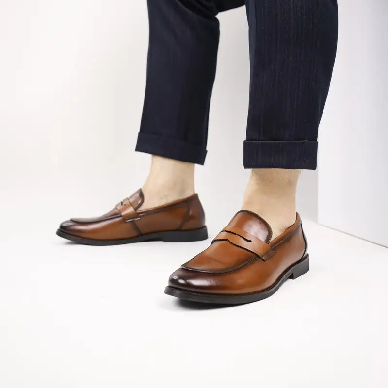 James Classic Penny Loafers