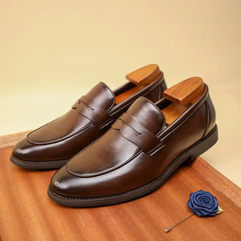 James Classic Penny Loafers