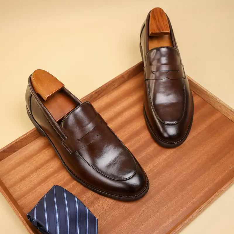 James Classic Penny Loafers