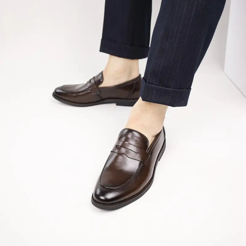 James Classic Penny Loafers