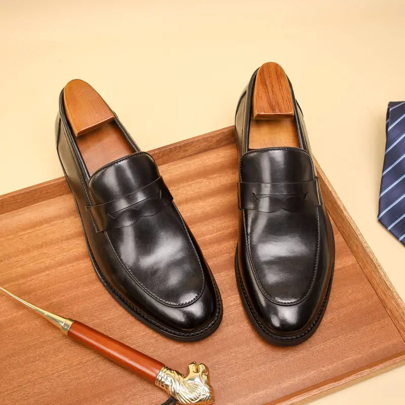 James Classic Penny Loafers