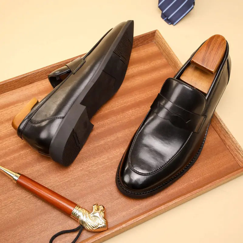 James Classic Penny Loafers