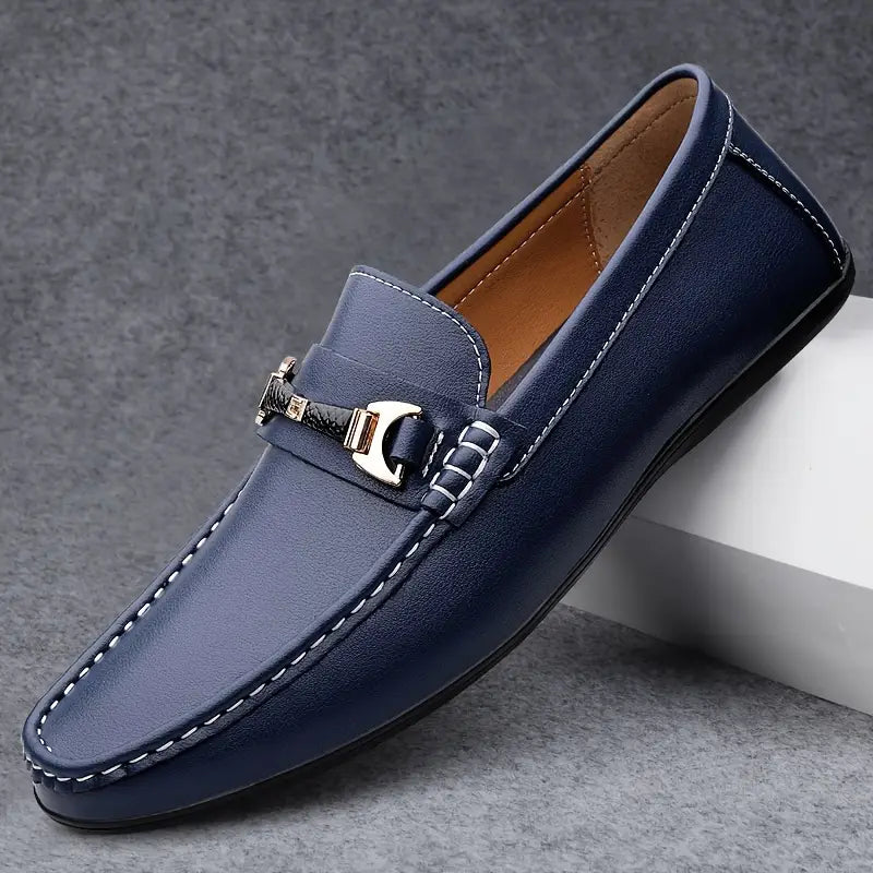 Louis Split Leather Loafers – Stylish, Lightweight & Durable