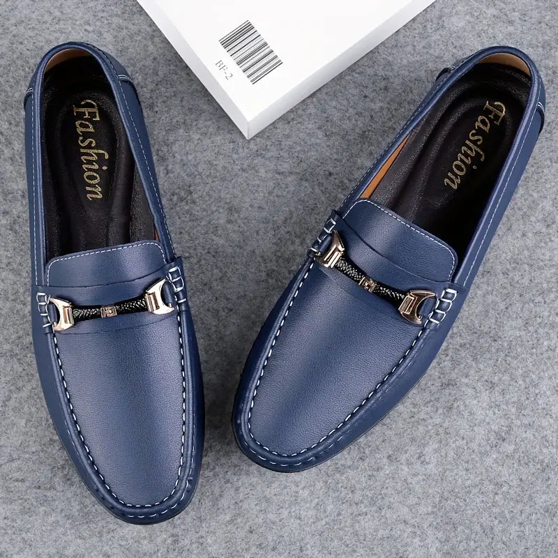 Louis Split Leather Loafers – Stylish, Lightweight & Durable