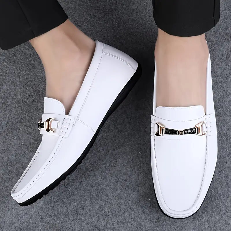 Louis Split Leather Loafers – Stylish, Lightweight & Durable