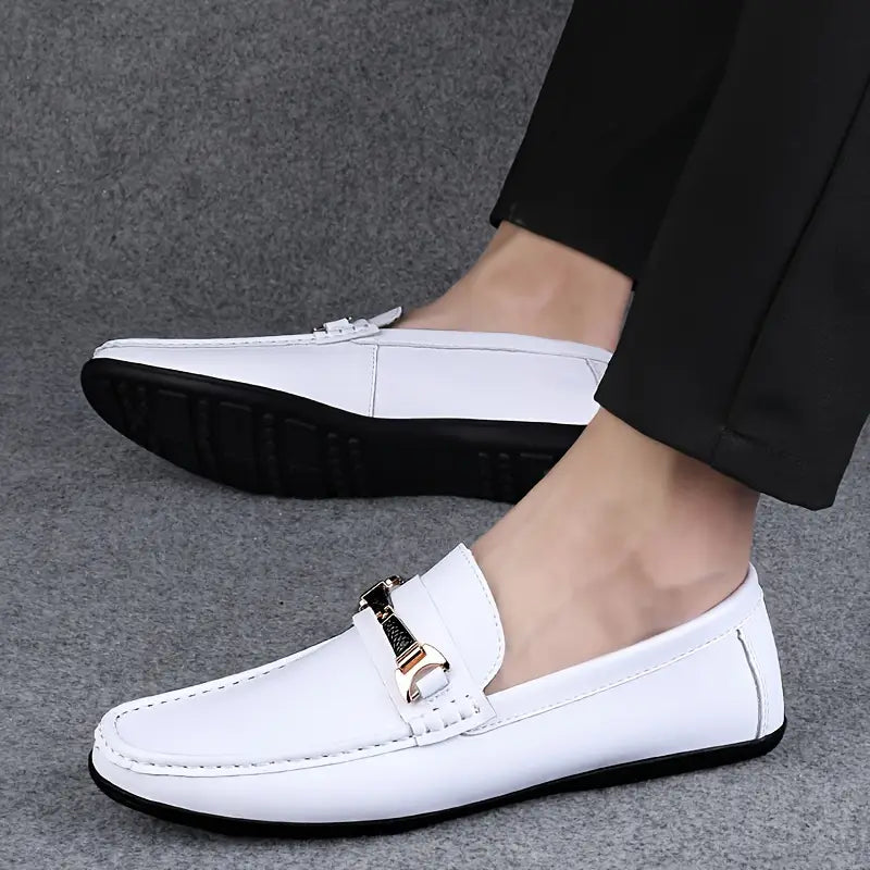 Louis Split Leather Loafers – Stylish, Lightweight & Durable