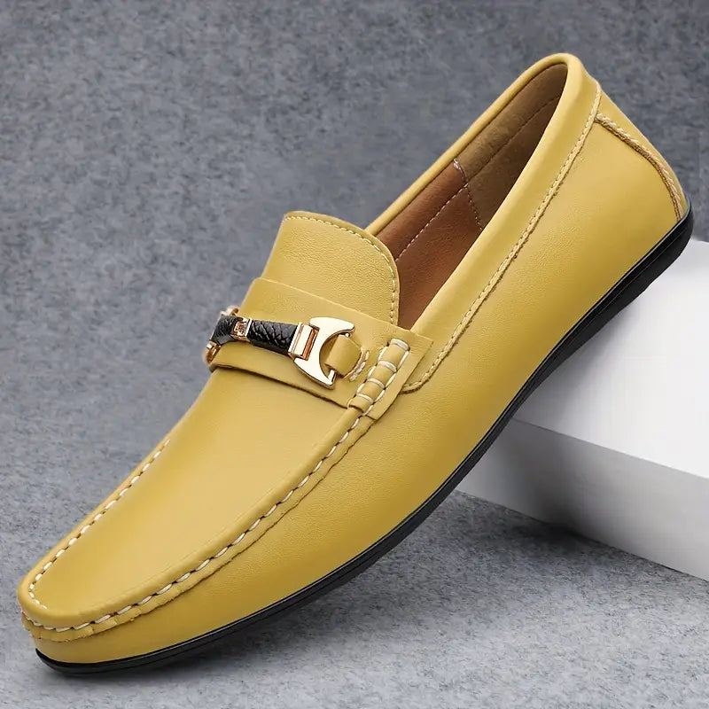 Louis Split Leather Loafers – Stylish, Lightweight & Durable
