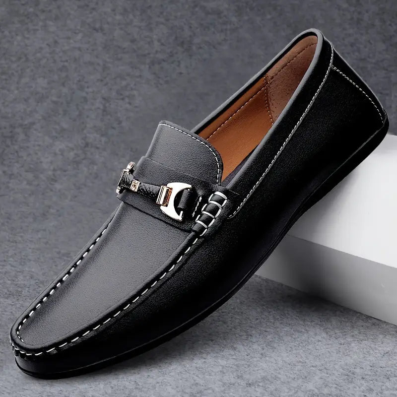 Louis Split Leather Loafers – Stylish, Lightweight & Durable