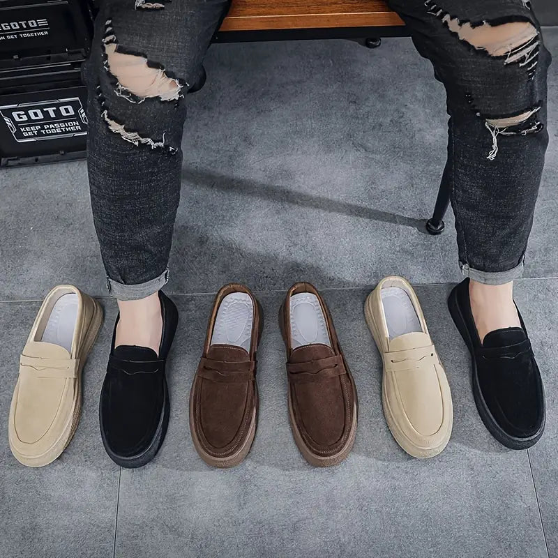 Ethan Vintage Casual Loafers – Timeless & Comfortable