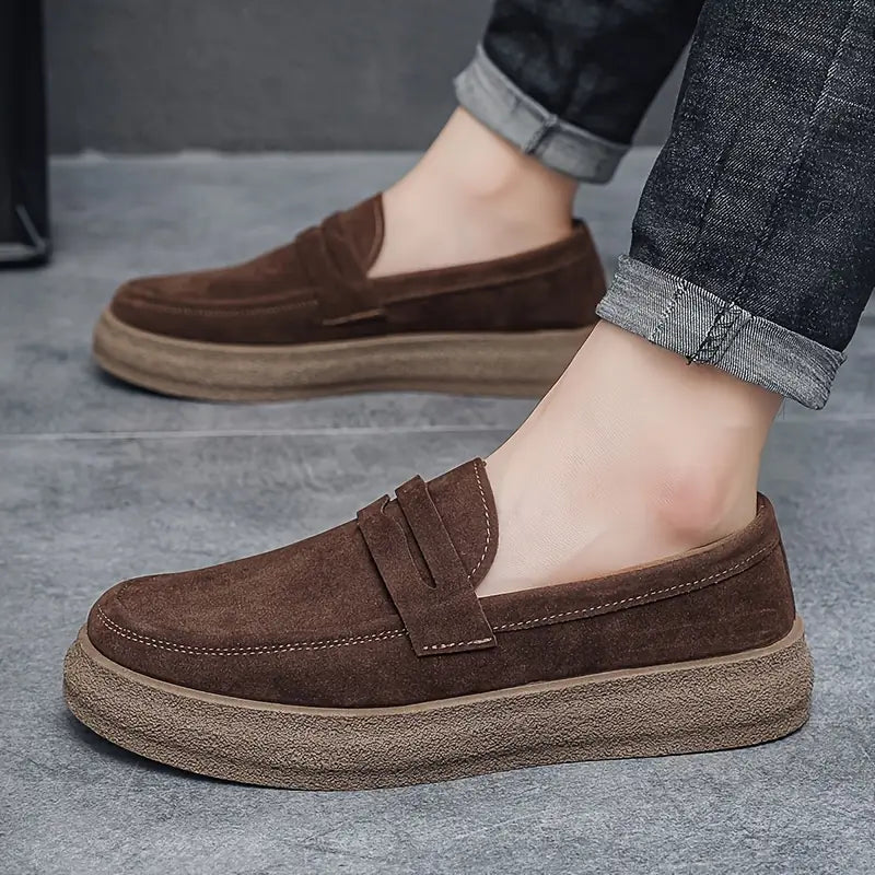 Ethan Vintage Casual Loafers – Timeless & Comfortable
