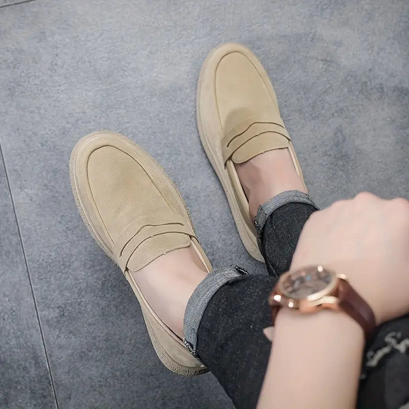Ethan Vintage Casual Loafers – Timeless & Comfortable