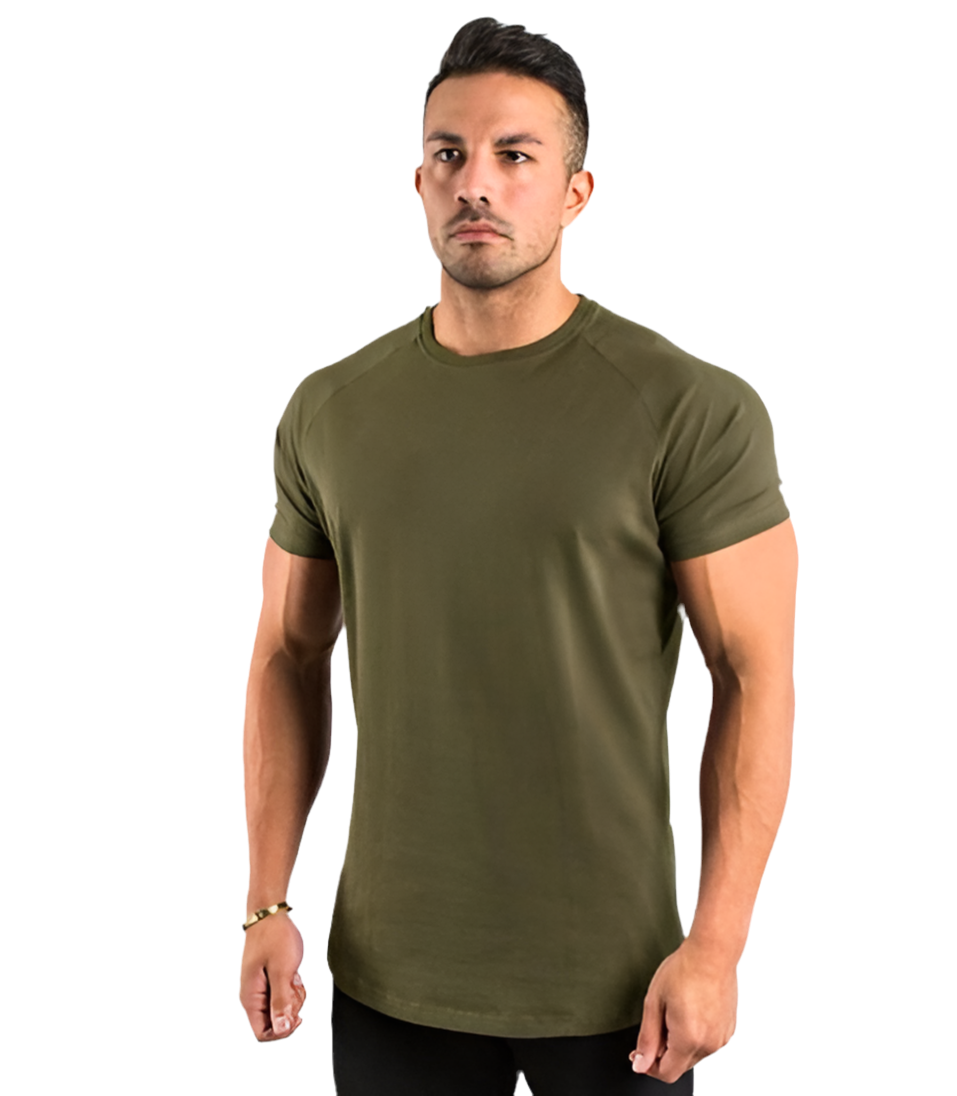THE MUSCLE SHOP - BASIC GYM TEE The Muscle Shop