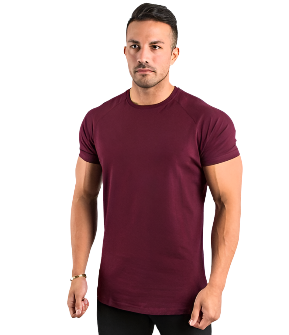 THE MUSCLE SHOP - BASIC GYM TEE The Muscle Shop