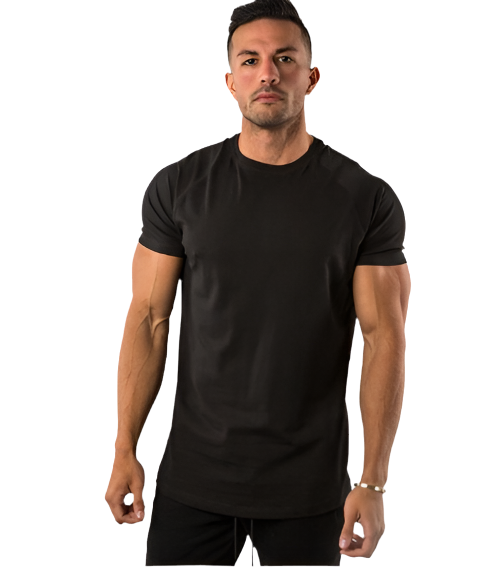 THE MUSCLE SHOP - BASIC GYM TEE The Muscle Shop