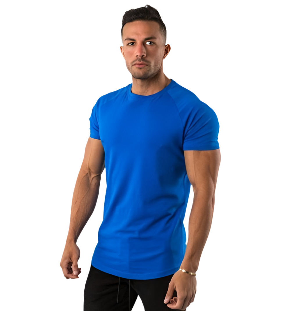 THE MUSCLE SHOP - BASIC GYM TEE The Muscle Shop