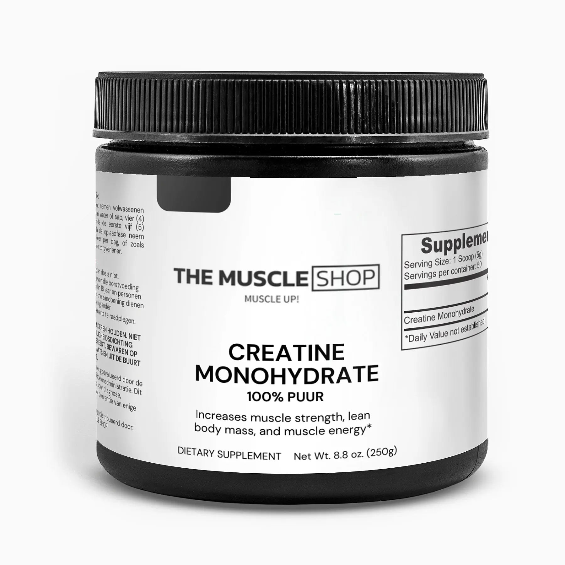 THE MUSCLE SHOP - CREATINE MONOHYDRATE The Muscle Shop