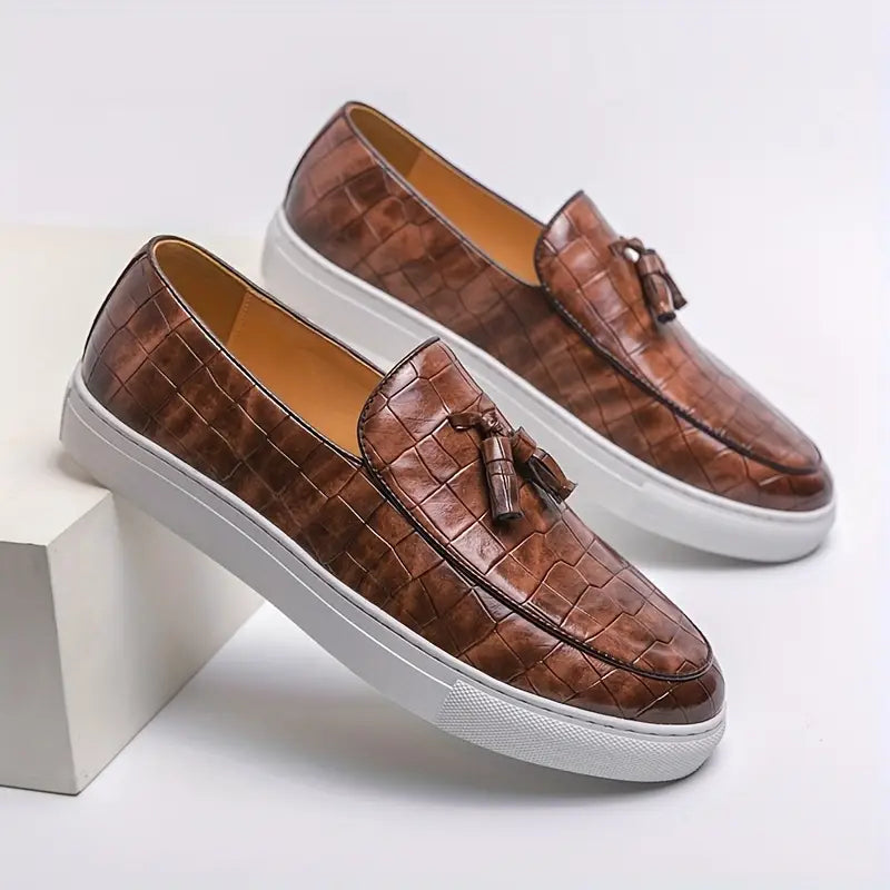 Heren Business Casual Penny Loafers – Tijdloos & Stijlvol