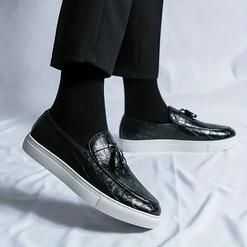 Heren Business Casual Penny Loafers – Tijdloos & Stijlvol