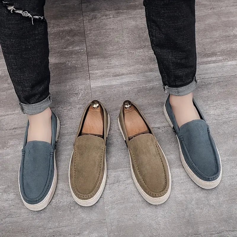 Heren Casual Slip-On Loafers – Comfort & Stijl voor Elke Dag