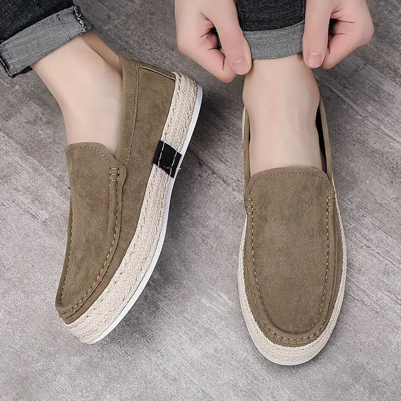 Heren Casual Slip-On Loafers – Comfort & Stijl voor Elke Dag