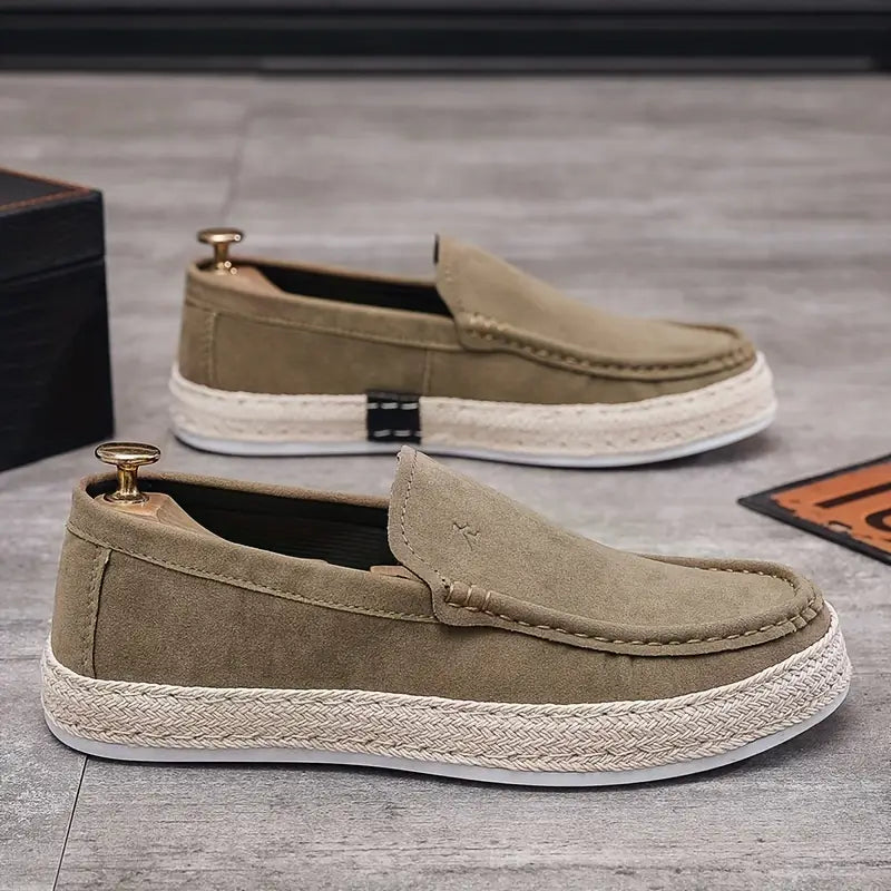 Heren Casual Slip-On Loafers – Comfort & Stijl voor Elke Dag