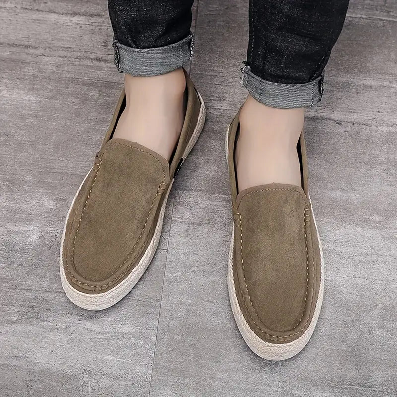 Heren Casual Slip-On Loafers – Comfort & Stijl voor Elke Dag