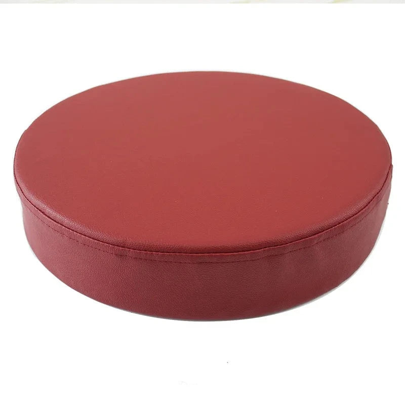 Luxe rood meditatiekussen van THE MUSCLE SHOP voor ultiem meditatiecomfort en ondersteuning, gevuld met hoogwaardige katoen.